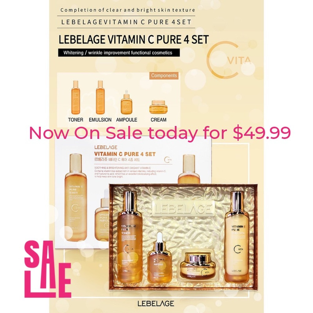 Vitamin C Pure 4 Set - Orange